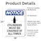 Signmission Safety Culture Sign, 18 in Width, Vinyl Decal, Rectangle OS-2PACK-NS-D-1824-V-10890 - alternate 6